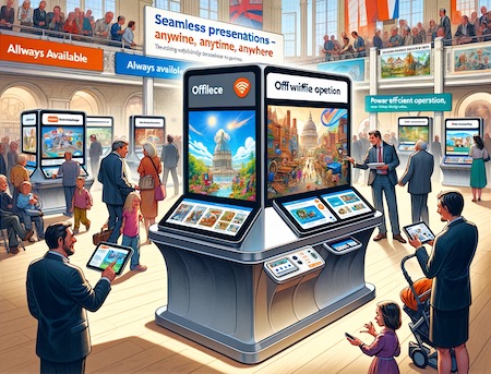 Offline Presentations and Kiosks Are Essential